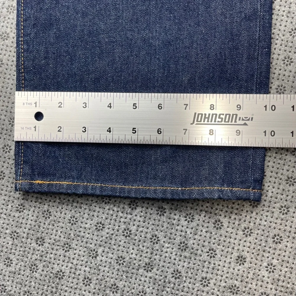 NEW‎ Levis 501 Original Mens Fly Button Big Jeans Indigo Blue Straight Leg 44x32